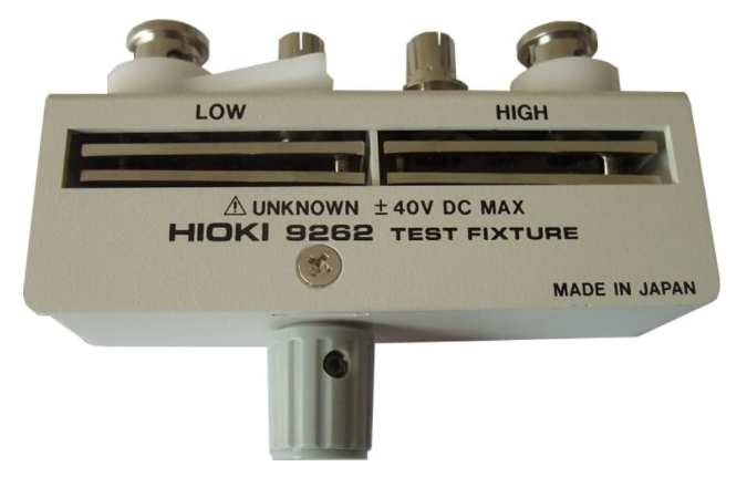 HIOKI 9262 Test Fixture for LCR Vise Clamp