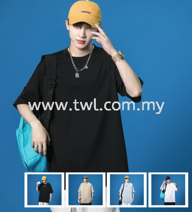 TS021 Baju 21s 280g Oversized T-Shirt Roundneck Tee / T-Shirt Custom Made  Malaysia, Kuala Lumpur (KL), Selangor | TWL INTERTRADE SDN BHD