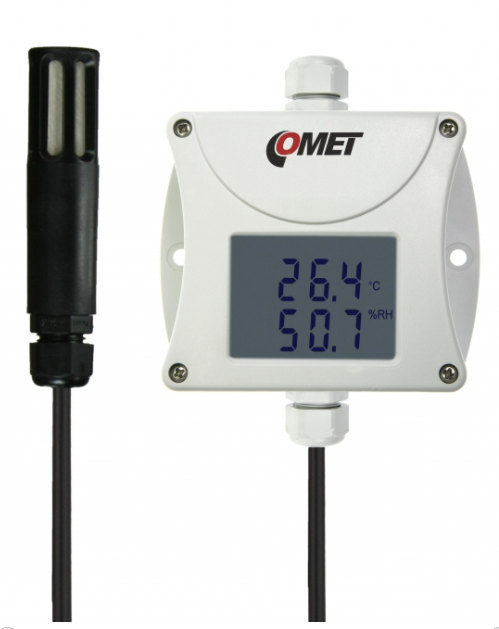 comet t3319 industrial temperature and humidity transmitter - rs232 output