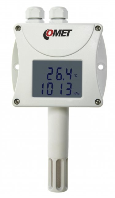 comet t7410 industrial temperature, humidity, bar. pressure transmitter - rs485 output