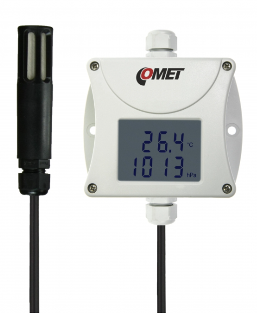 comet t7411 industrial temperature, humidity, bar. pressure transmitter - rs485 output