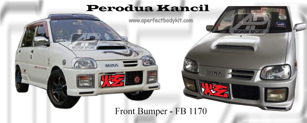 Perodua Kancil Mira Front Bumper 