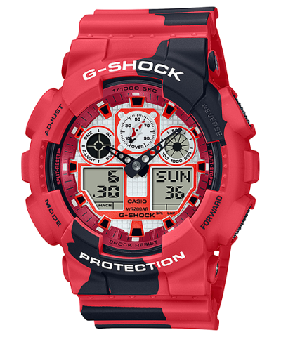 G-SHOCK NISHIKIGOI GA100JK-4A SANSHOKU KOI 