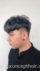 Ash Blue Hair Color