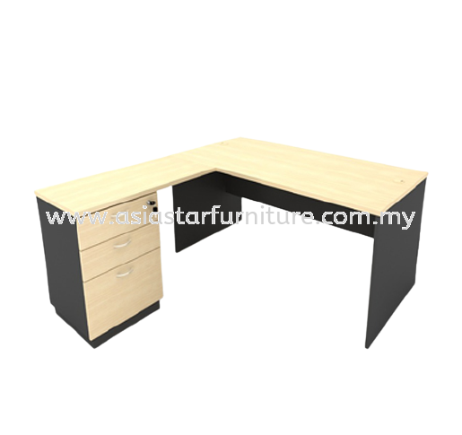5' OFFICE TABLE | STUDY TABLE | COMPUTER TABLE C/W SIDE DRAWER - office table Bangsar | office table Bandar Kinrara | office table Seri Kembangan