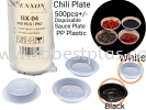 Chili Plate 500pcs+/- Disposable Plastic Product