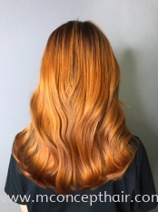 Bright Orange Hair Color 