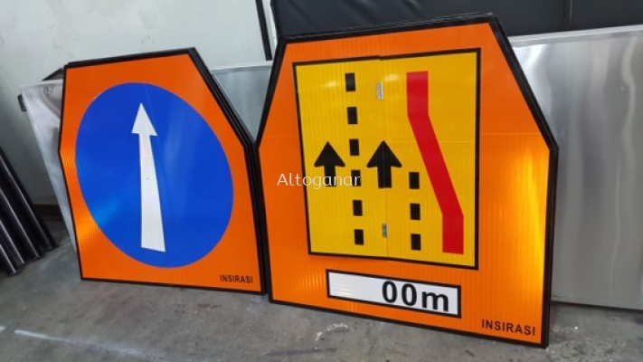 Temporary Safety signs