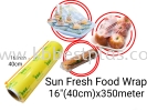 Sun Fresh Food Wrapping 16"(40cm)x350meter Plastic Wrap