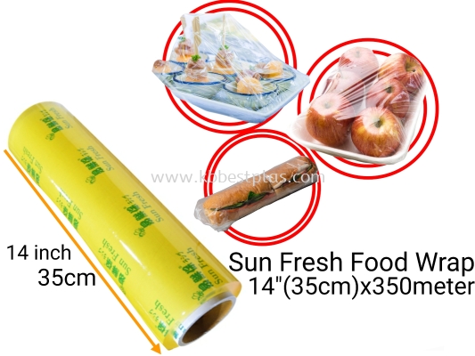 Sun Fresh Food Wrapping 14"(35cm)x350meter