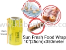 Sun Fresh Food Wrapping 10"(25cm)x350meter Plastic Wrap