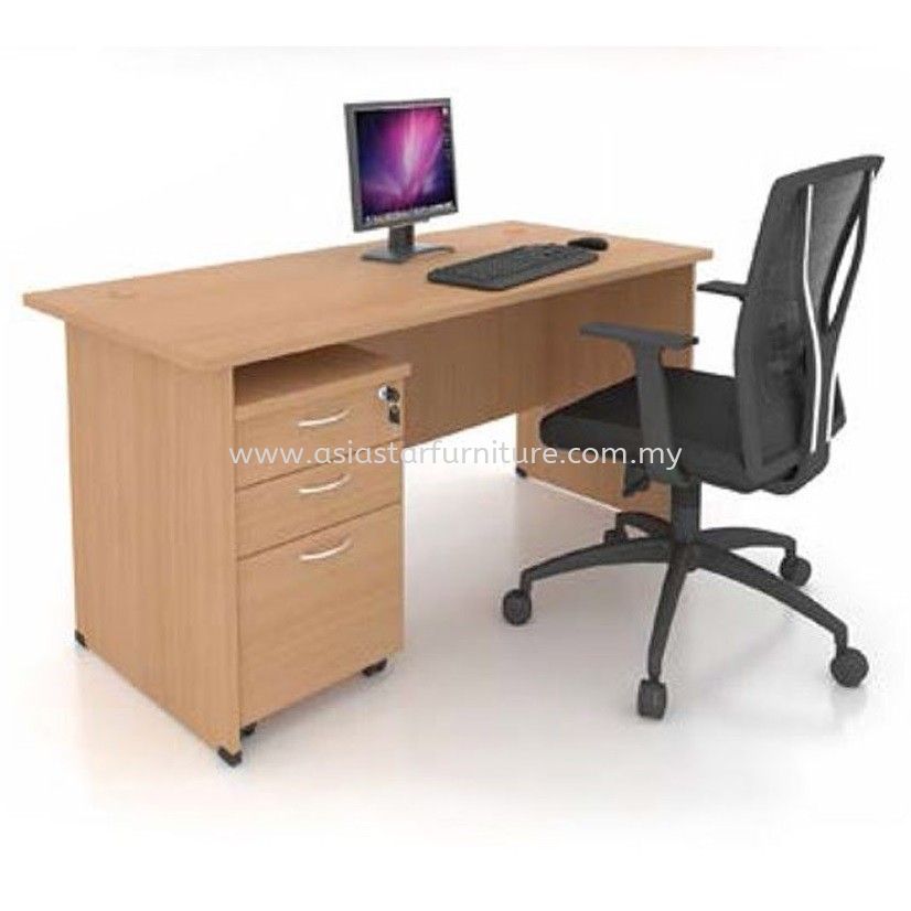 FOBIS 6' OFFICE TABLE | STUDY TABLE | COMPUTER TABLE - office table Kepong | office table Selayang| office table Batu Caves