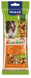 Vitakraft Kracker + Honey & Spelt Guinea Pig (2pcs) Kracker Small Animal  Vitakraft