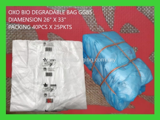 GG-85 OXO BIO DEGRADABLE BAG (+-1,000 PCS)