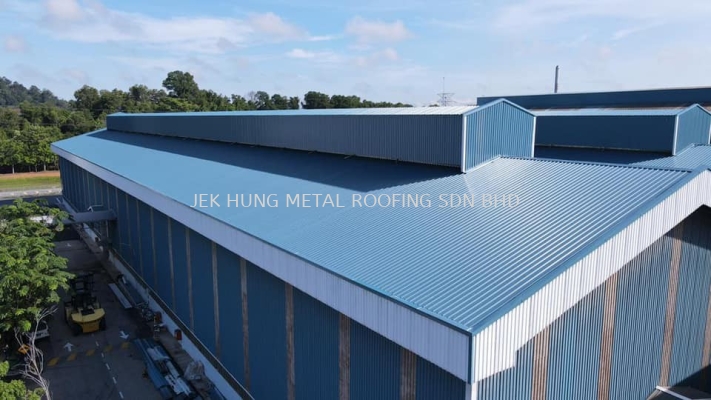 CSC Steel  to install metal roofing,jackroof, 1.0mm stainless steel gutter, flashing, capping, ridge capping - Ayer Keroh Melaka