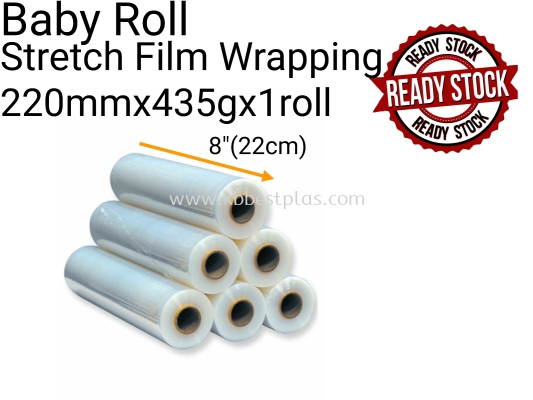 Baby Roll Stretch Film Wrapping 22cmx435g