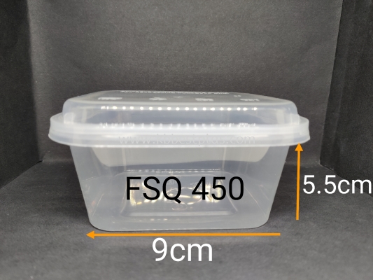 Square Container FSQ450 50pcs+/-