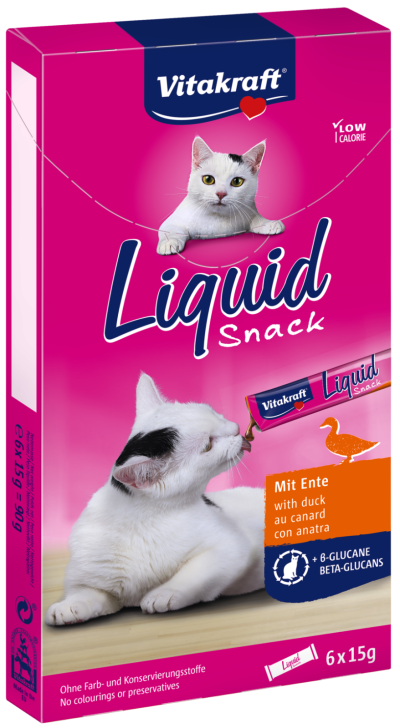 Vitakraft Liquid Snack Duck + Beta-Glucans