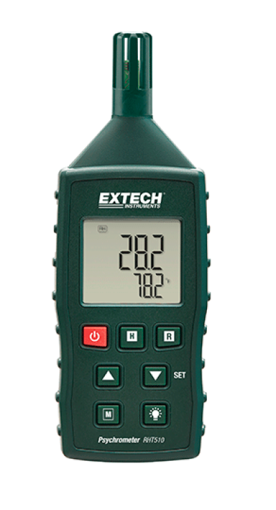 EXTECH RHT510 : Hygro-Thermometer Psychrometer