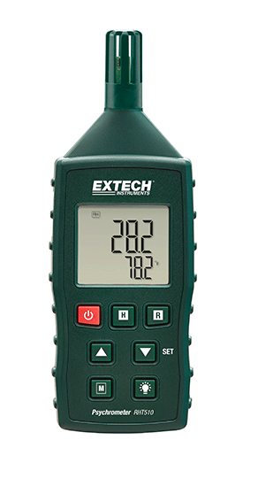 extech rht510 : hygro-thermometer psychrometer
