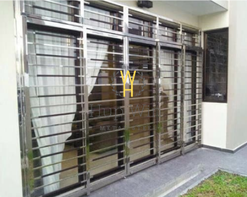 STAINLESS STEEL SLIDING DOOR