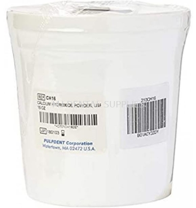 CALCIUM HYDROXIDE POWDER, 16OZ #CH16 - PULPDENT