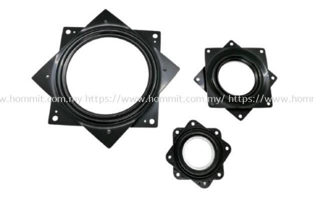 Swivel Square Turning Plate (Black)