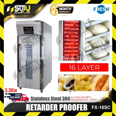 FRESH FX-16SC (s/s) 16 Layers Retarded Proofer / Fermenting Box 3.3kW
