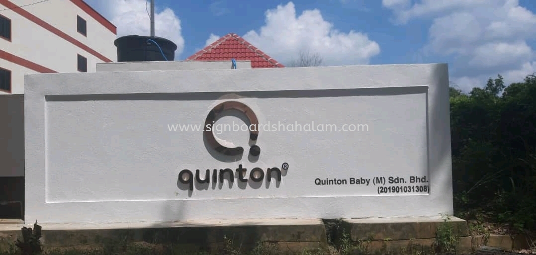 Quinton Baby Serting Hilir Negeri Sembilan - 3D Box Up Stainless Steel Rose Gold