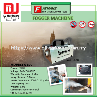 FATMANZ NANOMIST DISINFECTION FOGGING MACHINE A800