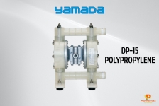 Yamada Diaphragm Pump DP-15 Polypropylene 1/2" 