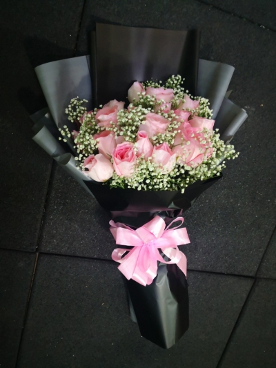 Pink Rose Bouquet HB1118 floristkl