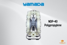 Yamada Diaphragm Pump NDP-40 Polypropylene 1-1/2" 