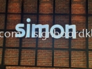 simon indoor 3d led frontlit lettering logo signage signboard at klang kuala lumpur puchong shah alam 3D LED Signage