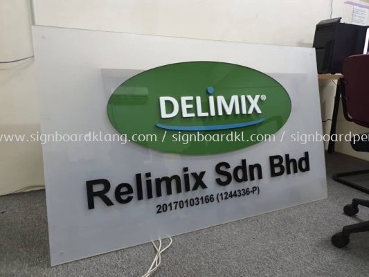 relimix acrylic poster frame indoor singage signboard at klang kuala lumpur shah alam puchong kajang