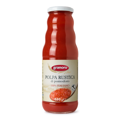 Granoro Polpa Rustica di Pomodoro ( Chopped ) 680g