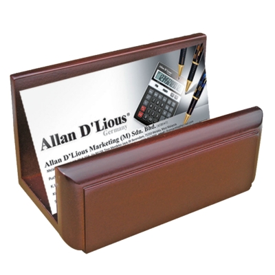 W 534 Wooden Name Card Holder