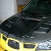 Subaru impreza version 8 9 carbon fiber bonet hood Version 9 Subaru