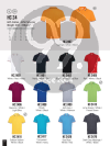 HC24  OREN SPORT Polo T-shirt Apparel Ready Make Products