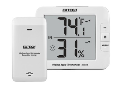 EXTECH RH200W-T : Wireless Hygro-Thermometer Transmitter