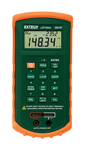 extech 380193 : passive component lcr meter