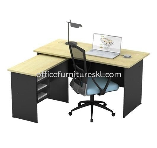 4 FEET OFFICE TABLE C/W SIDE TABLE SET - Office Table Uptown PJ | Office Table Pusat Bandar Damansara | Office Table Damansara Height | Office Table Bandar Utama