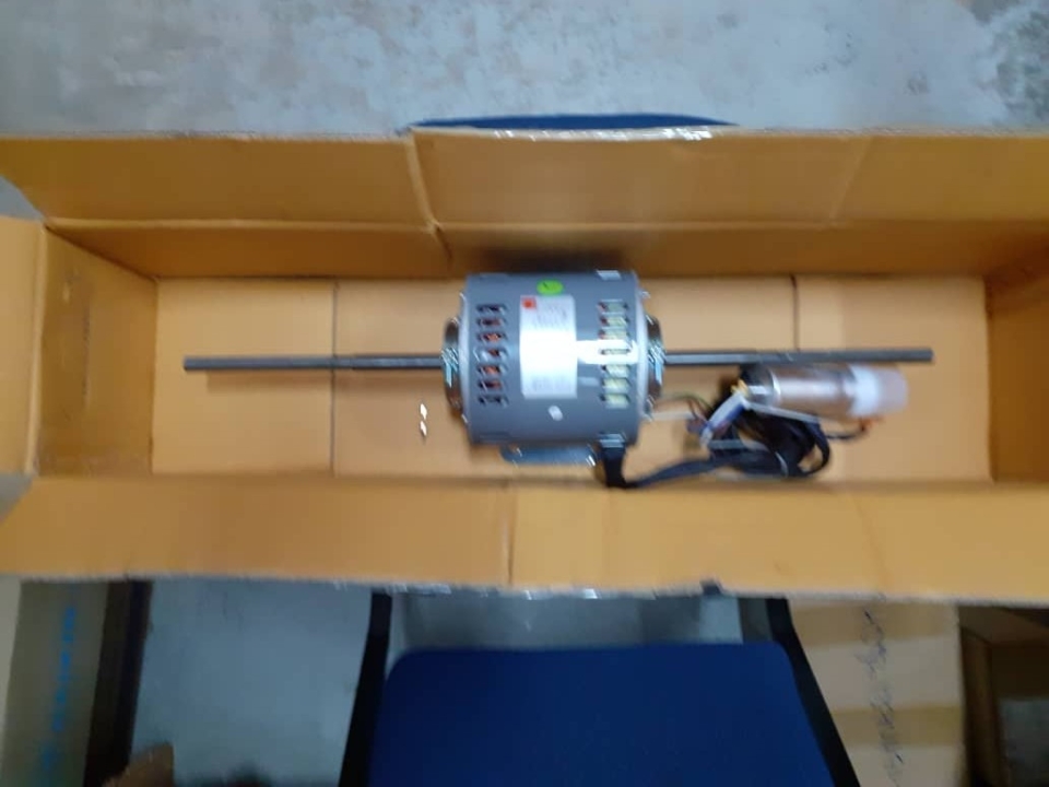 KRUGER F3MC7321-01-00 MOT. C/W CAP. 20.0UF(750W 1PH/50HZ/1PH 4P-1)(DOU. SHAFT)(KD2 9/7)*W/O BRACKET
