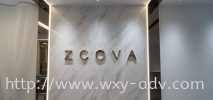 ZCOVA STIANLESS STEEL BOX UP Stainless Steel 3D Box Up Lettering 