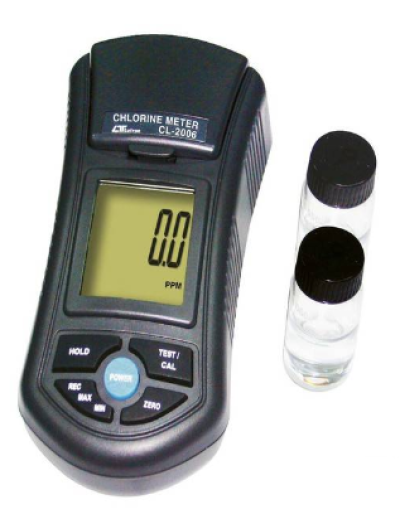 LUTRON CL-2006 CHLORINE METER