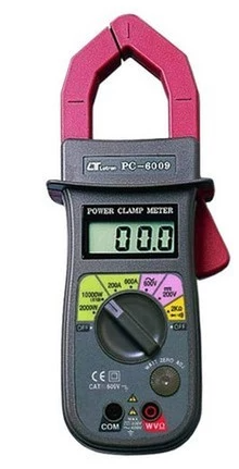 lutron pc-6009 power clamp meter, low power