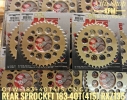 REAR SPROCKET 183-40T(415) RXZ135, LC135, Y125Z OTW-183-40T415 LENE SPROCKET & CHAIN SPROCKET & CHAIN KIT PARTS CATALOG