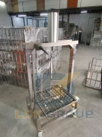 stainless steel machine shelving