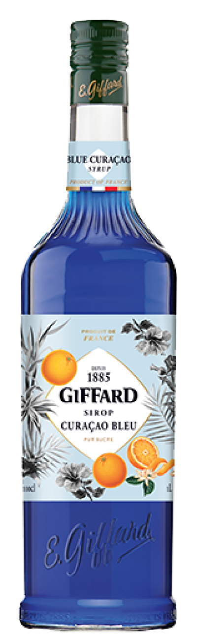 GIFFARD BLUE CURACAO SYRUP 1L