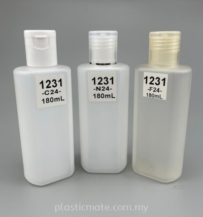 180ml Square Bottle for Liquid : 1231